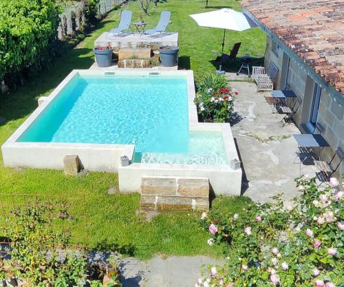 Jolie villa avec piscine dans le St emilionnais