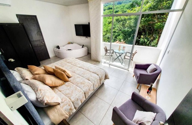 Junior Suite with Balcony and Private Jacuzzi