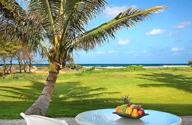 Kauai Beach Villas F-7 A/C & Oceanfront Lanai