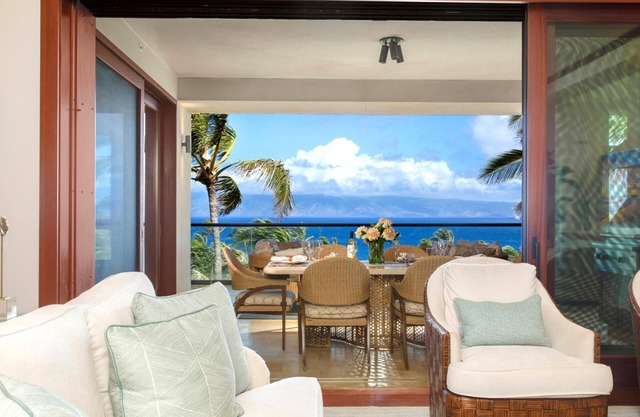 KBM Resorts | FREE CAR | Hale Makai At Montage Kapalua Bay 3-Bedroom Beachfront Condo with Daily Housekeeping, Spa!
