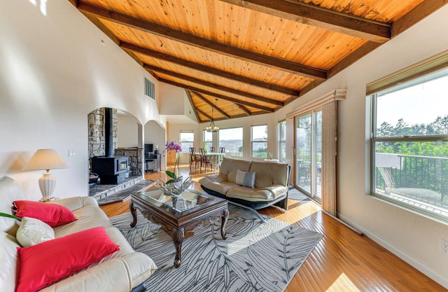 Kelseyville Home w/Deck & Clear Lake Views!