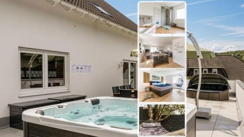 Kleeoase - Luxus Apartment- Jacuzzi - Dachterrasse - Kochinsel - See in 10 min