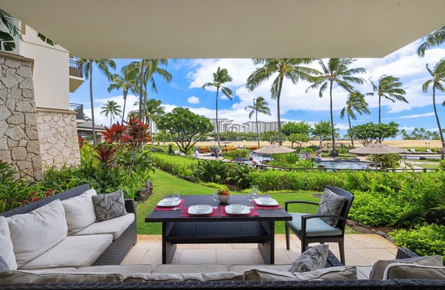 Ko Olina Beach Villas B103: Spacious Elegance & Oceanfront Views