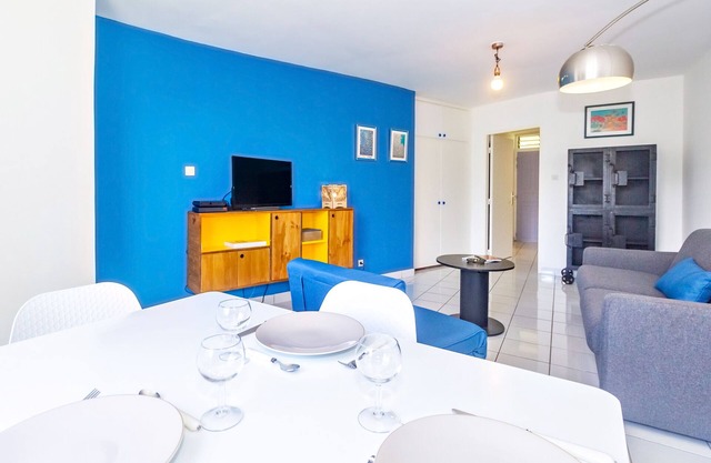 L'Art&Union - T1 apartment 5 minutes' walk from Boucan Canot beach