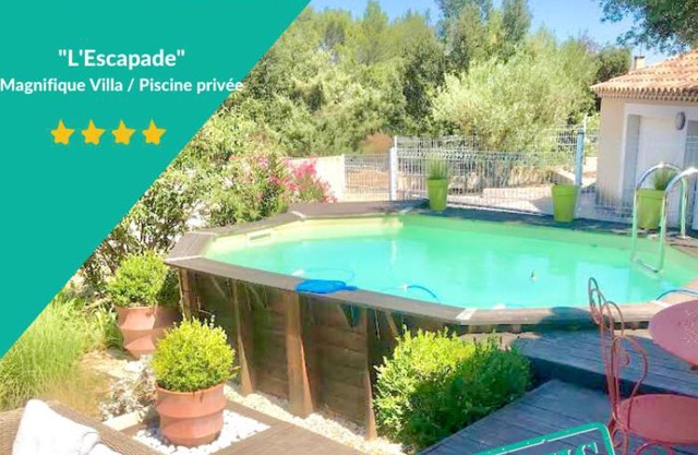 L'Escapade, Magnifique Villa avec Piscine