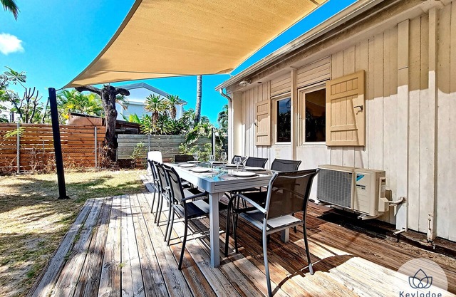 La Cabane* I 8 people - 50m from the beach Grand Fond - 3 rooms