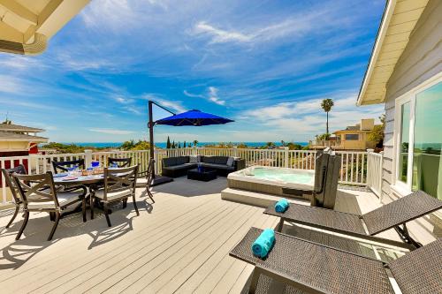 La Jolla Beach Dream - Ocean Views, Spa & Garage