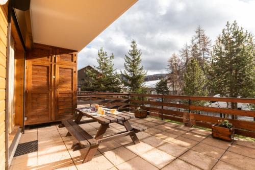 La Joue du Loup, appartement pour 4 avec terrasse