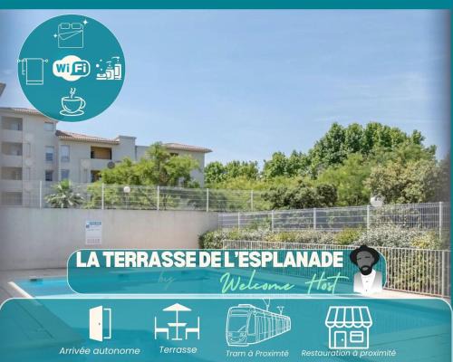 La Terrasse de L’esplanade, confort & terrasse