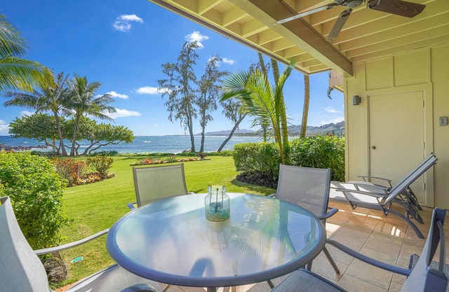 Lae Nani 512 Gorgeous Ocean Front Ground Floor in Building Five With AC