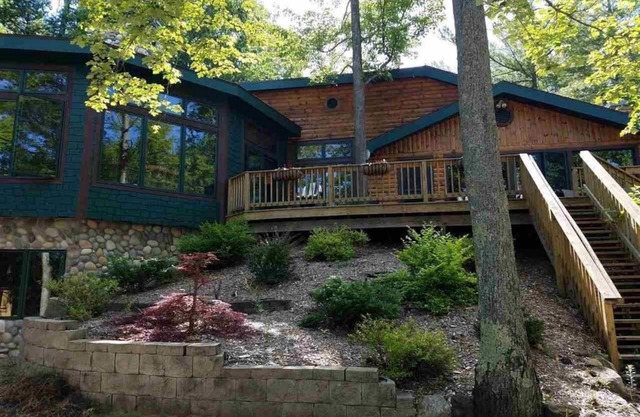 Lake frontage on beautiful Lake Ann near Traverse City, Michigan