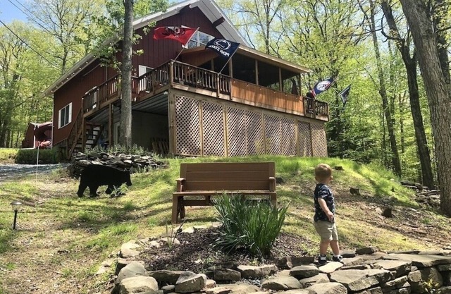 Lake Wallenpaupack, Poconos Hilltop Haven with children’s play area and 5 kayaks
