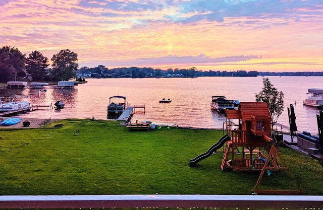 Lakefront Getaway with Sunset Views AND Hot Tub!