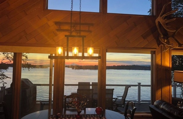 Lakefront Heaven Retreat. Big Lake house with 3 bedrooms and 3 full baths.