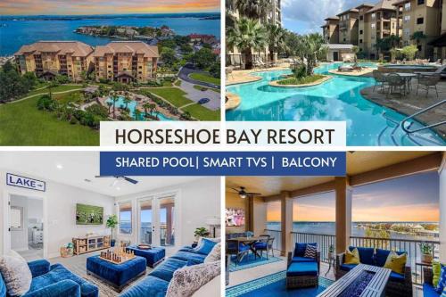 Lakefront Horseshoe Bay Resort Shared Pool Dock