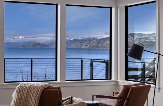 Lakefront Stunner with Private Pier! Close to Heavenly, Casinos, Dining, Retail