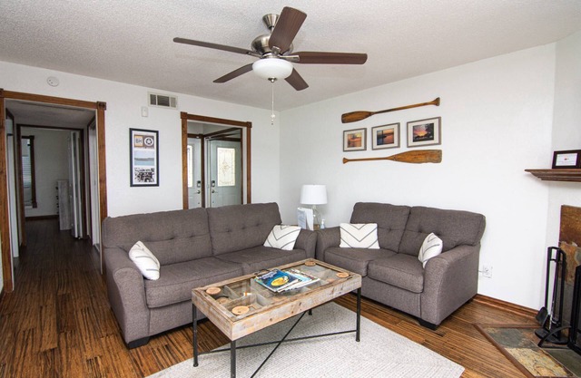 Lakeview Gem! Lakeside Condo with Deck, Fishing, and Nearby Dining - Perfect for Couples!