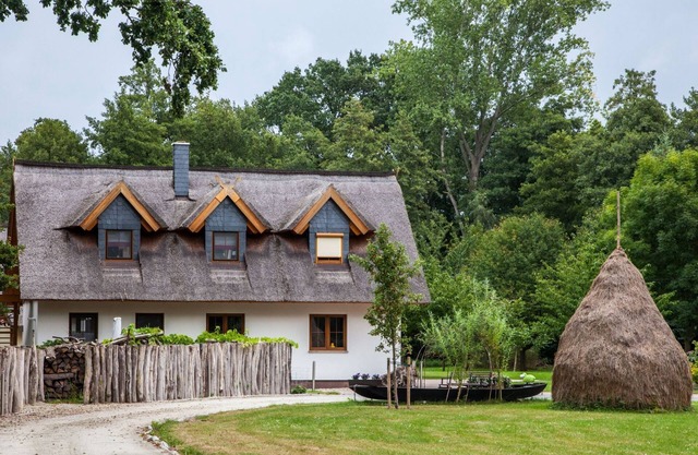 Landliebe apartment, 2 bedrooms, living room with kitchenette, shower/WC and sauna, terrace - Spreewald LODGE