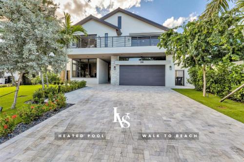 LaPlaya- 5Bed Villa 1Min 2 Beach Heated Salt Pool