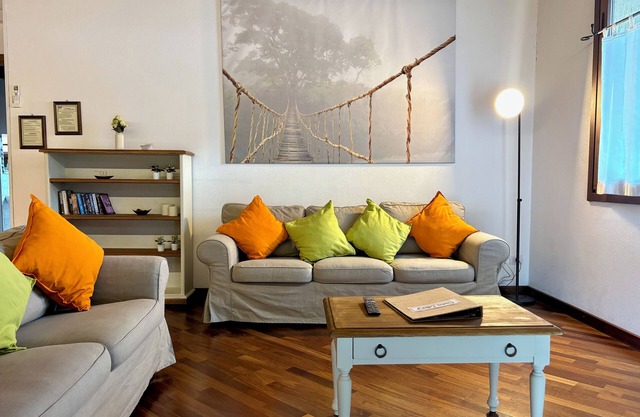 Large apartment next to the lake with free parking