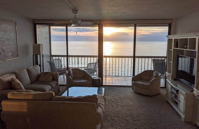 Large Balcony Beach Front