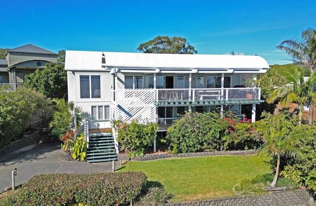 Large family beach house set high on the hill with ocean views.