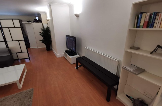 Large modern GF 1-bed apartment in Whitechapel. Sleeps 4.