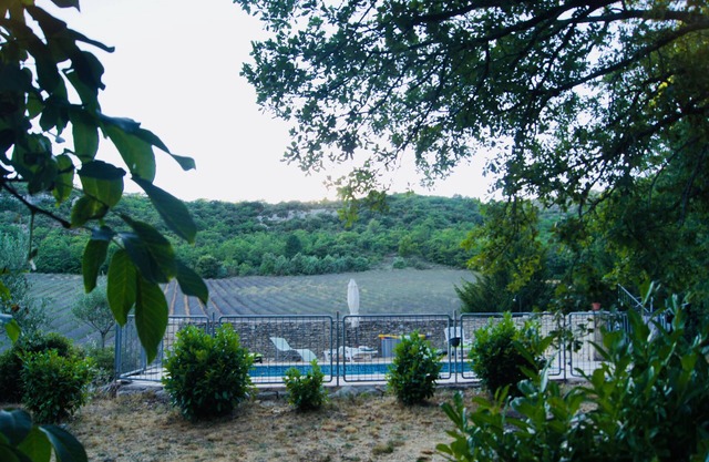 Large traditional stone house with swimming pool