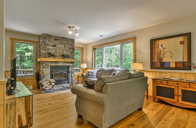 Le Chalet du Lac Vert - Saint-Adolphe-d'Howard - SPA, Fireplace, Lake Access