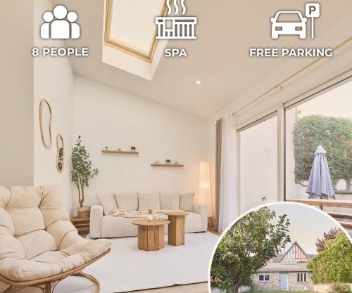 Le Cliquot - Maison - Spa - Jardin - Parking Gratuit