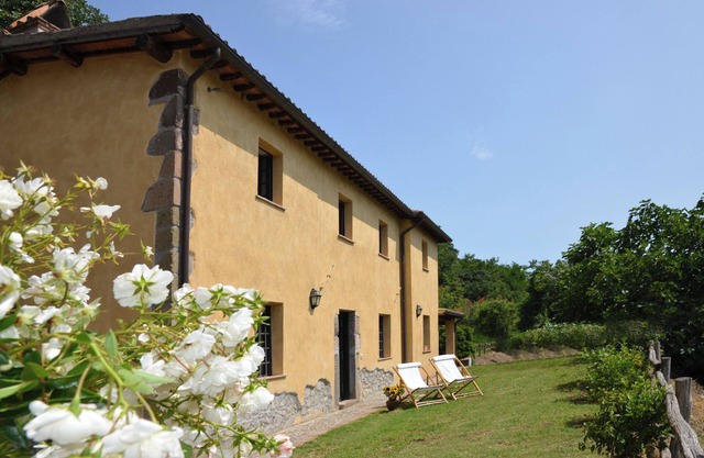 Le Coste (Orvieto) suggestive panorama, private garden, swimming pool on the farm