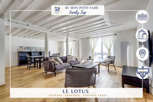 Le Lotus - Spacious & Central - Opéra