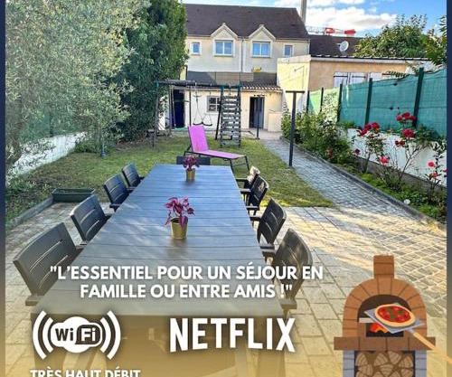 Le Pavillon - Parking - Jardin - Four à pizza