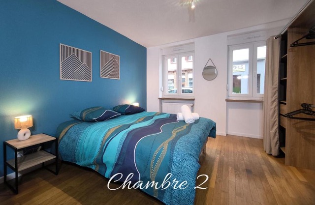 Le Spacieux - centre-ville - 4 chambres - 8 pers