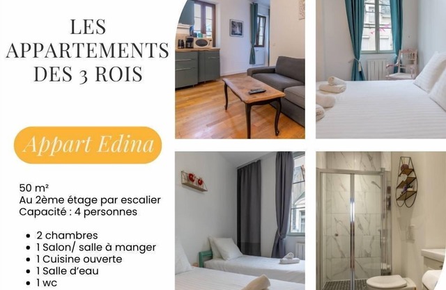 Les 3 rois: Edina apartment Beauval and Châteaux