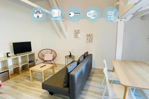 Les Portes de Moret - 4 people - Wifi