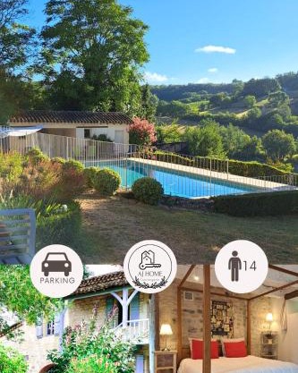 "Les Tournesols" piscine, campagne, idéal familles