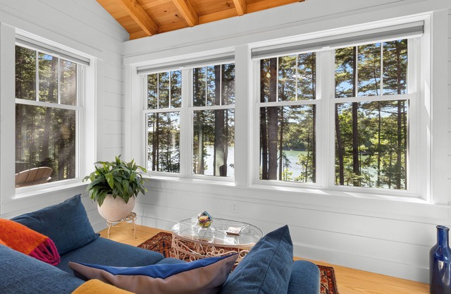 Lindquist Cottage | Waterfront Studio with King Bed, Deck & Shoreline Access