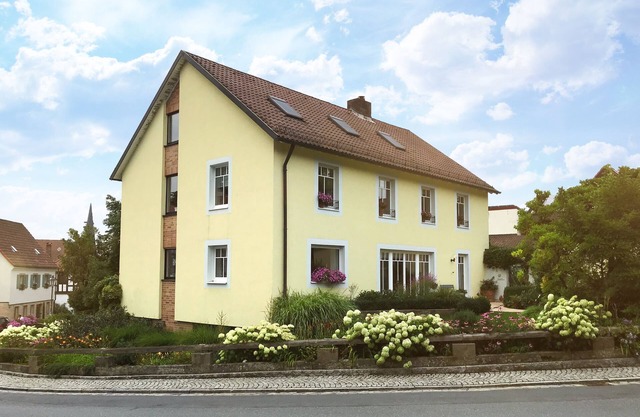 Living in a fantastic location in the historic center of Thurnau