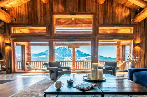 Lodge Les Murailles Luxury Unique Alpin Chalet Manigod La Clusaz