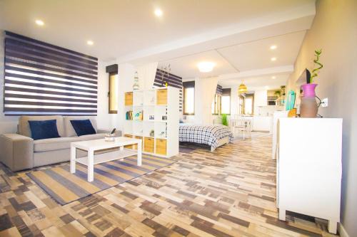 Loft en Gijón - Cimavilla con vistas al cerro