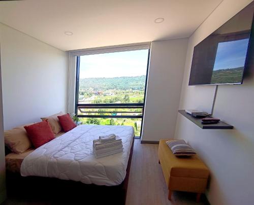 Loft with natural view, Wifi 350 Mg, Chía Av.pradilla