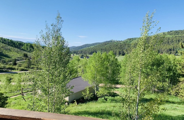 Log cabin on 5 acres in Wilson Wyoming