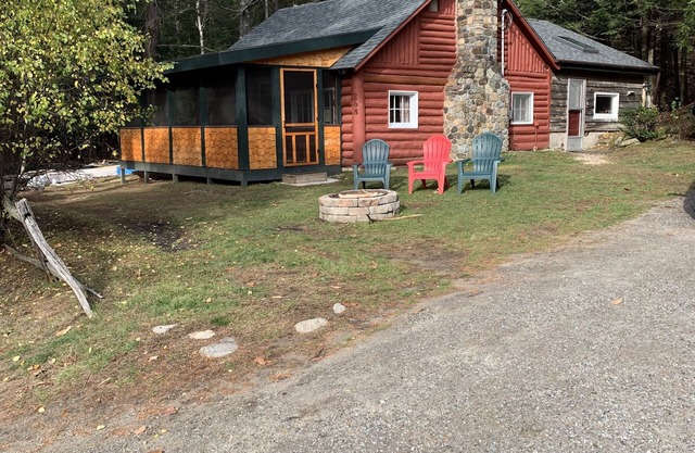 Log Cabin on the Ausable River