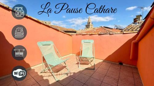 Logement entier 2 à 4 personnes WIFI-TOIT TERRASSE-BBQ