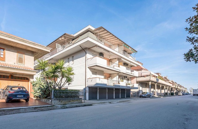 Look from your large terrace over the rooftops of Martinsicuro and the sea.