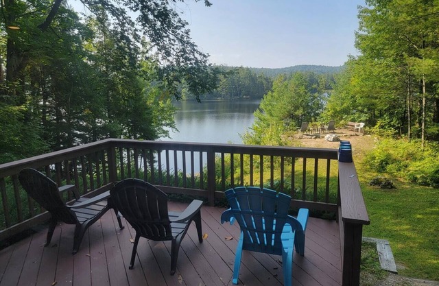 Lookout point on Lake Wicwas