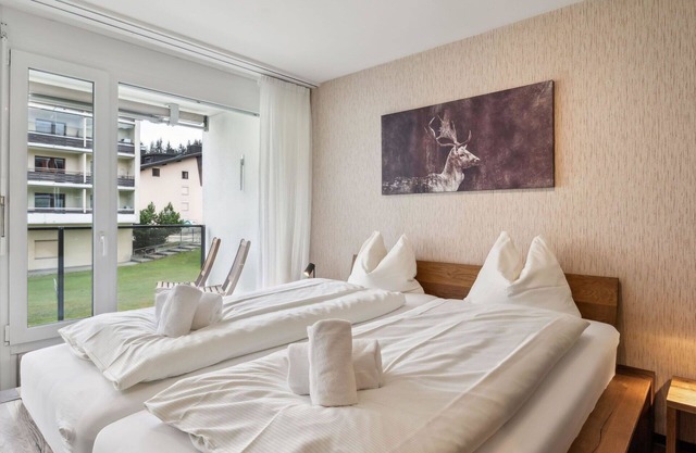 Lovely apartment for 4 people with WIFI, TV and balcony