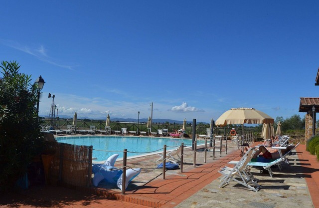 Lovely apartment for 4 people with pool, A/C, TV and panoramic view
