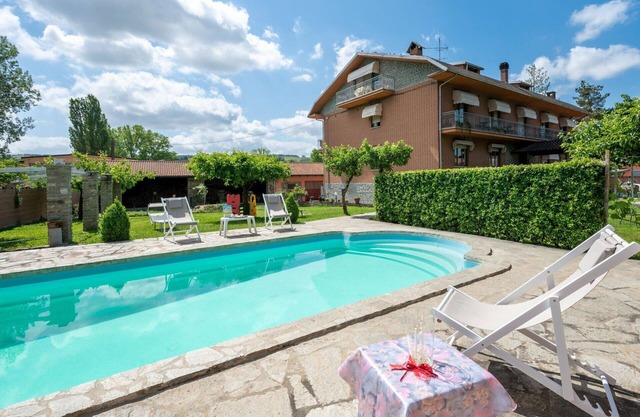 Lovely apartment for 4 guests with A/C, pool, WIFI, TV and patio